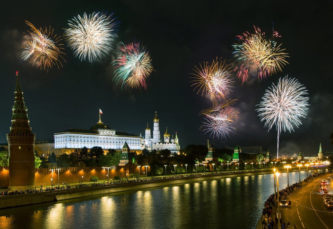 Москва праздничная фото
